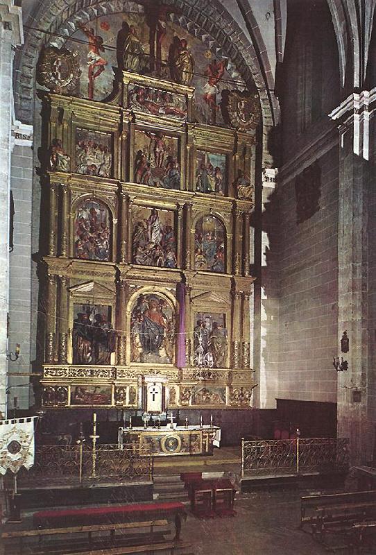JORDAN, Esteban Main Altar  sf oil painting image